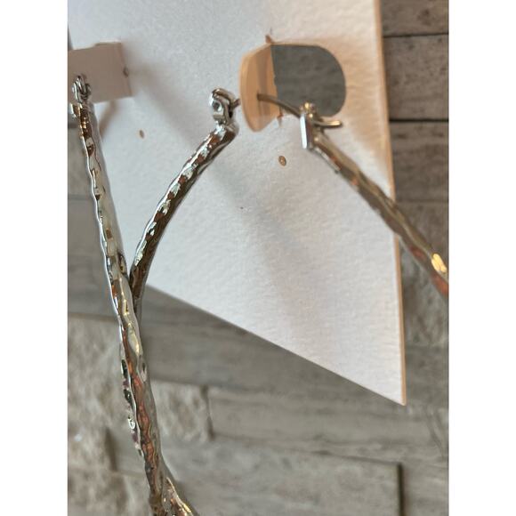 Stony Earrings Hoop - Picture 5 of 5